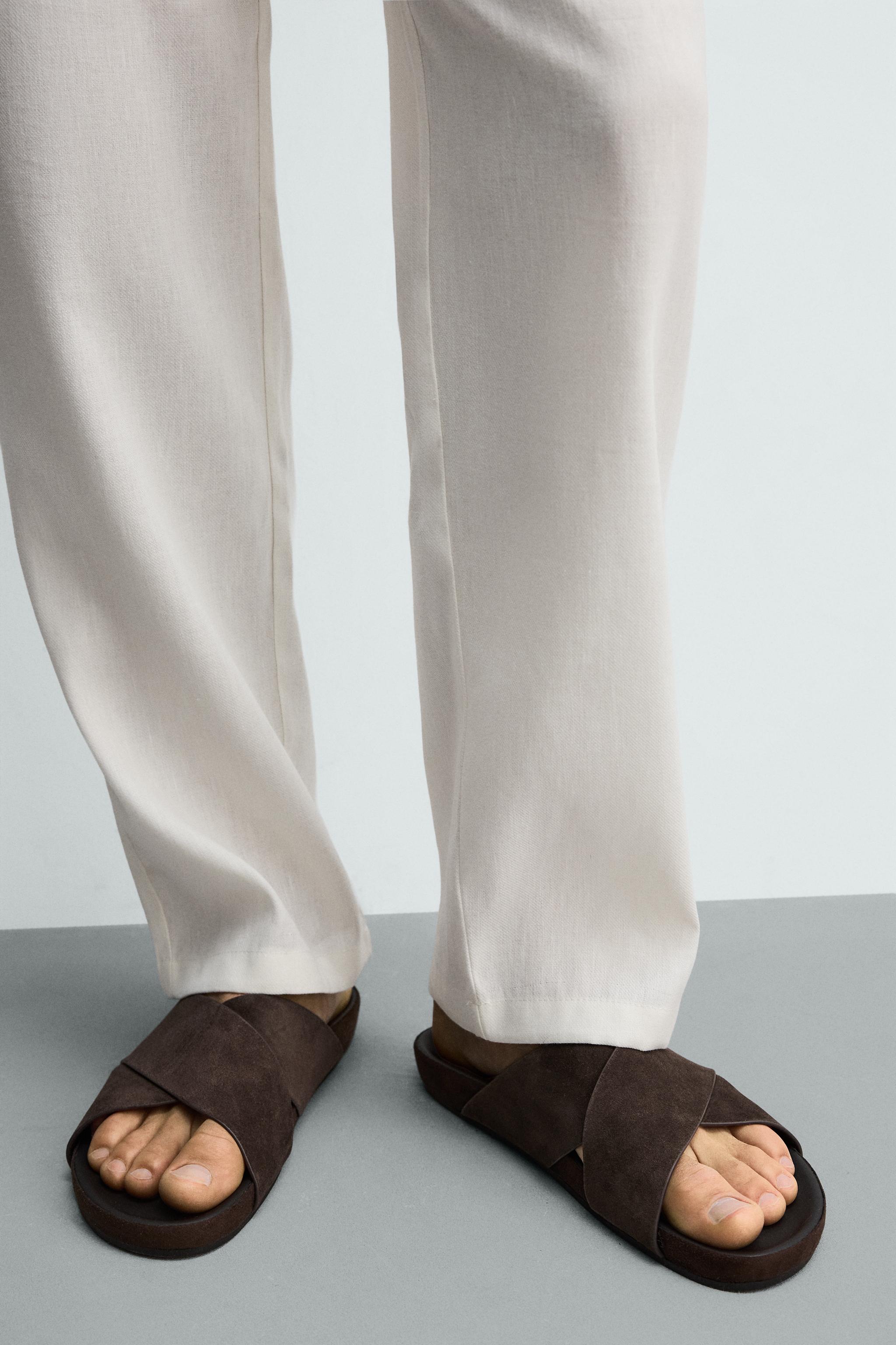 SANDALES À BRIDES CROISÉES